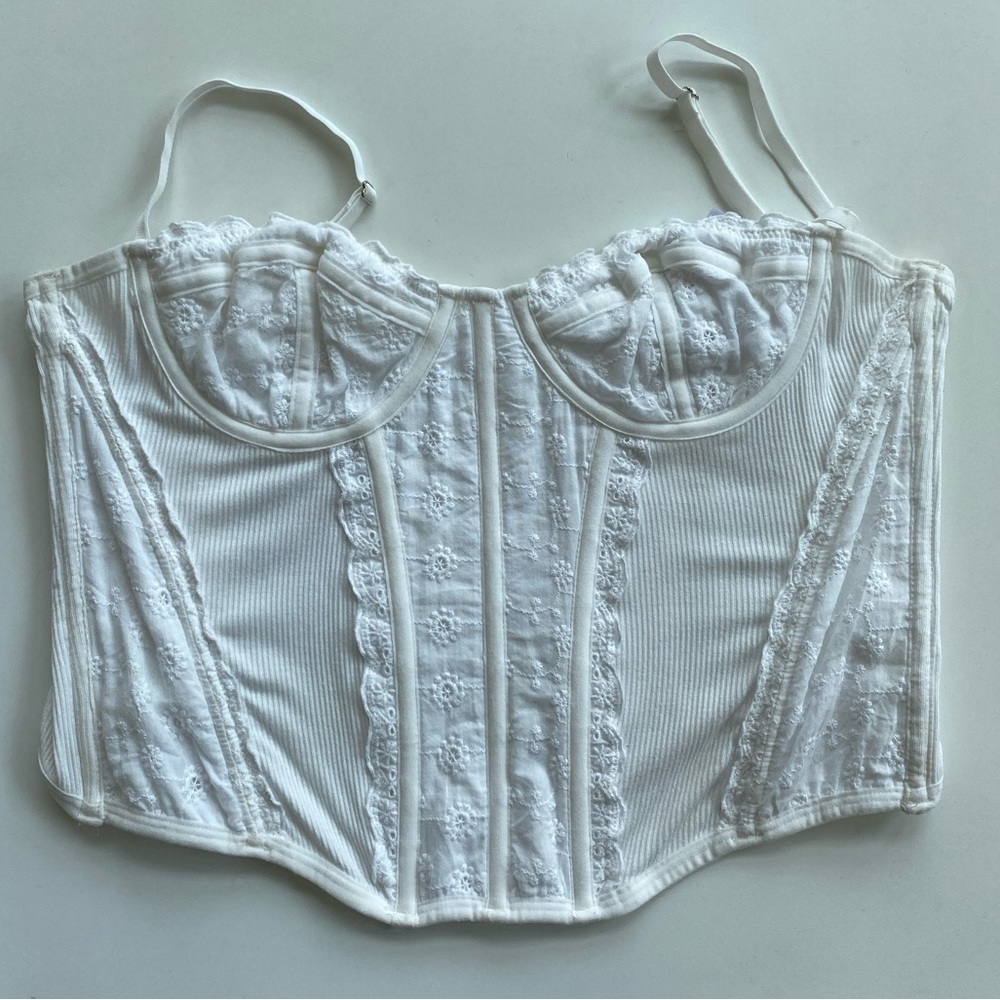 NWT Urban Outfitters Out From Under Modern Love Corset Size M
